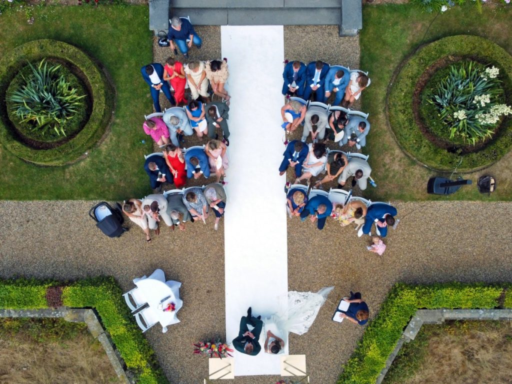 Bruiloft Drone Shoot